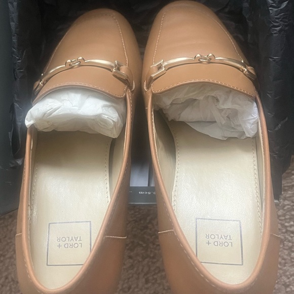 NIB Lord & Taylor Panella Loafers in Brown Sz 5.5 - Picture 3 of 4